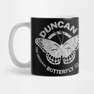 Vintage Yo-Yo Butterfly Mug